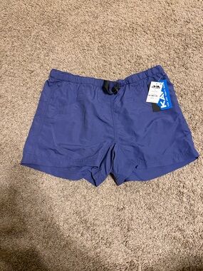 Kavu Men’s Blue Athletic Elastic-Waist Shorts